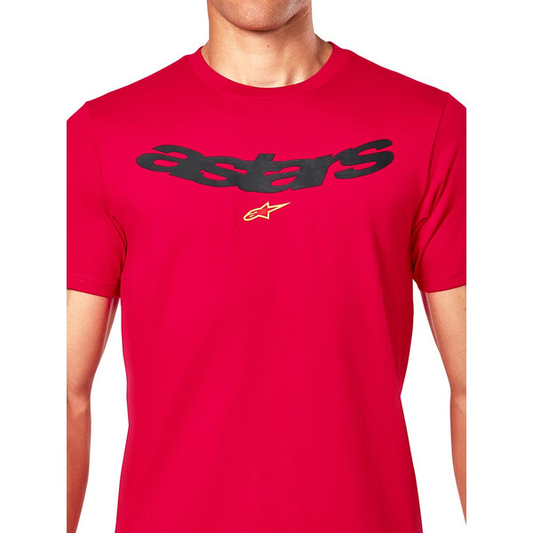 Alpinestars - T-shirt Elliptic SS CSF Rouge