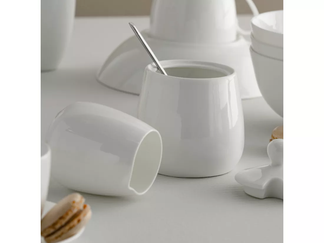 Pot À Lait Bianco Blanc Moyen 9 x 5 x 6