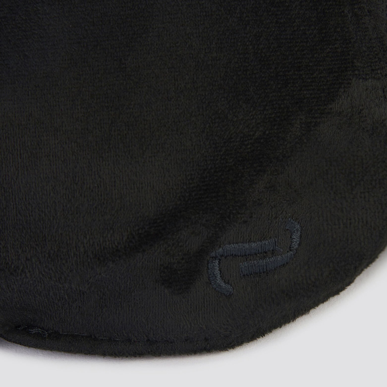 Gavroche en suédine Noir