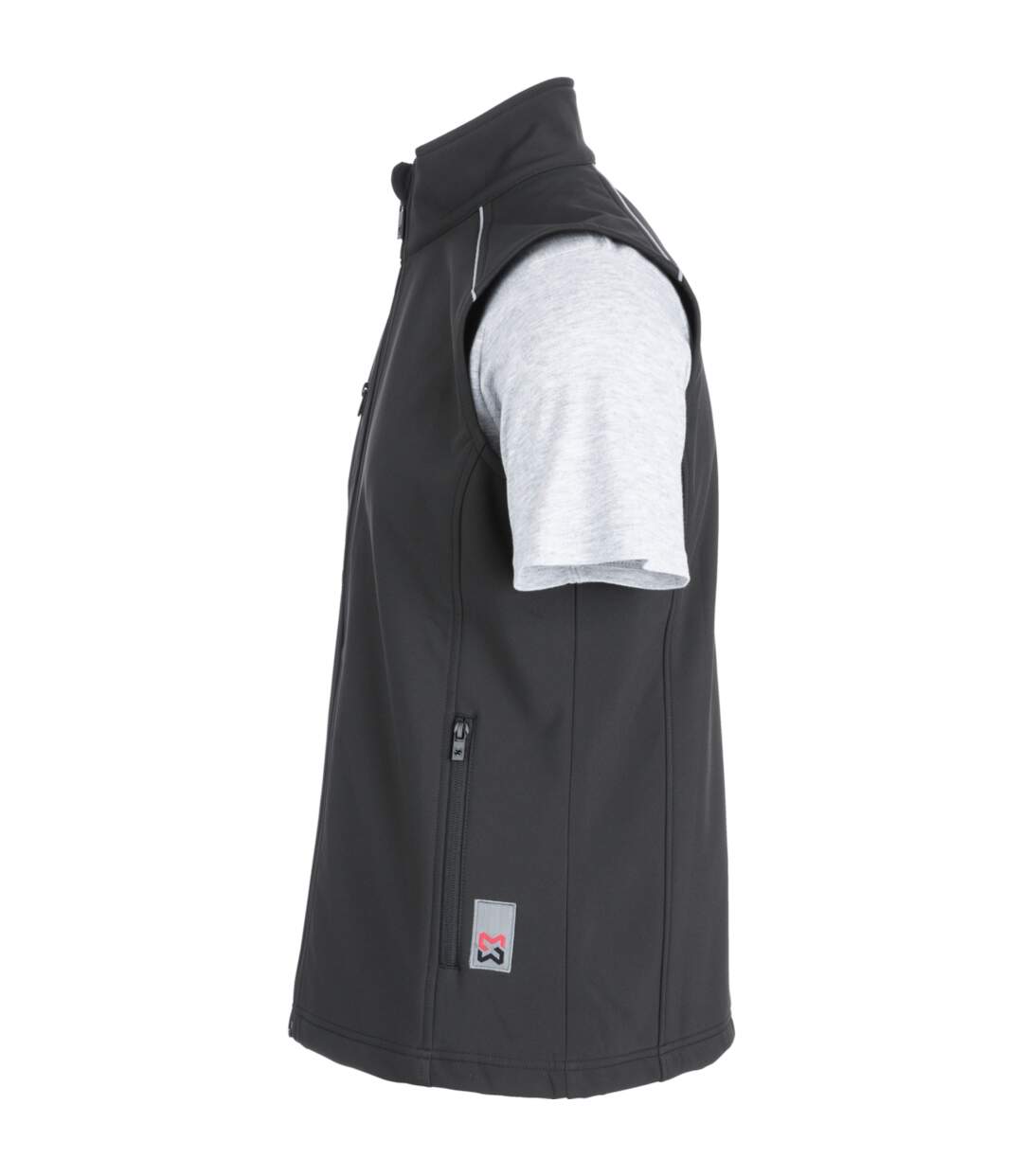 Gilet de Travail Softshell City noir