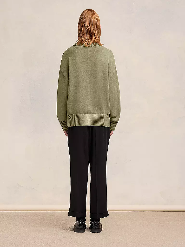 AMI PARIS Pullover olive