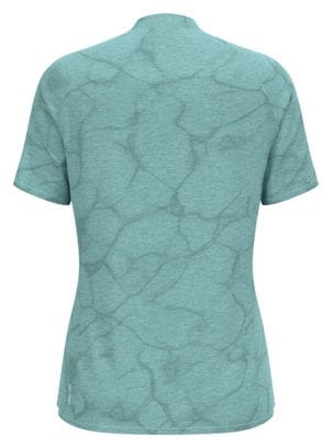 Polo Femme Odlo Ascent Chill-Tec Vert