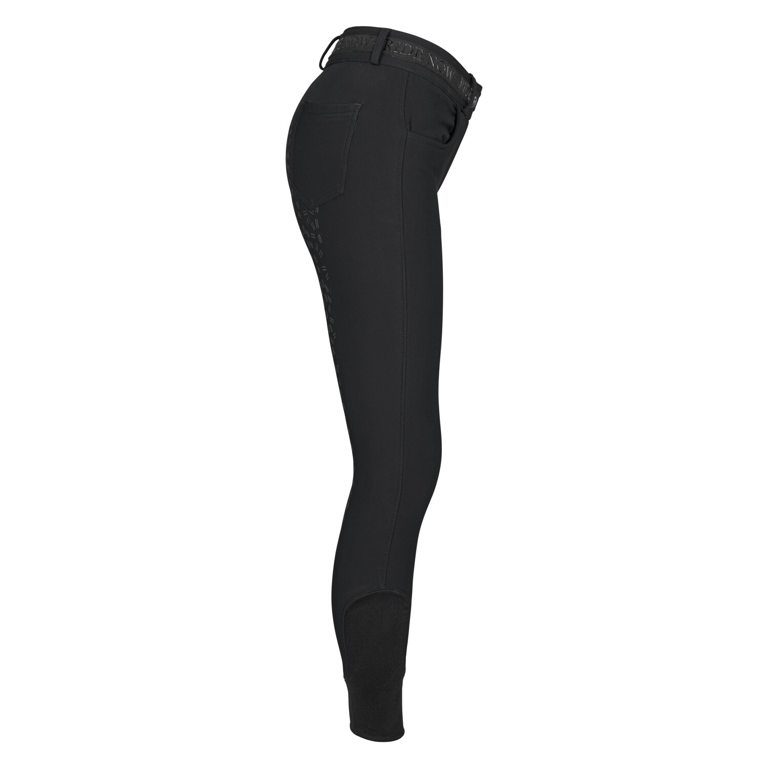 RIDE now Grip-Vollbesatz-Softshell-Reithose  - black - 34