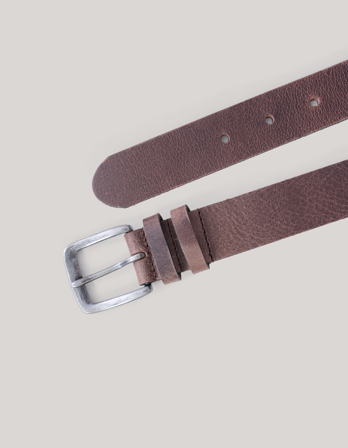 Leren Riem Donkerbruin
