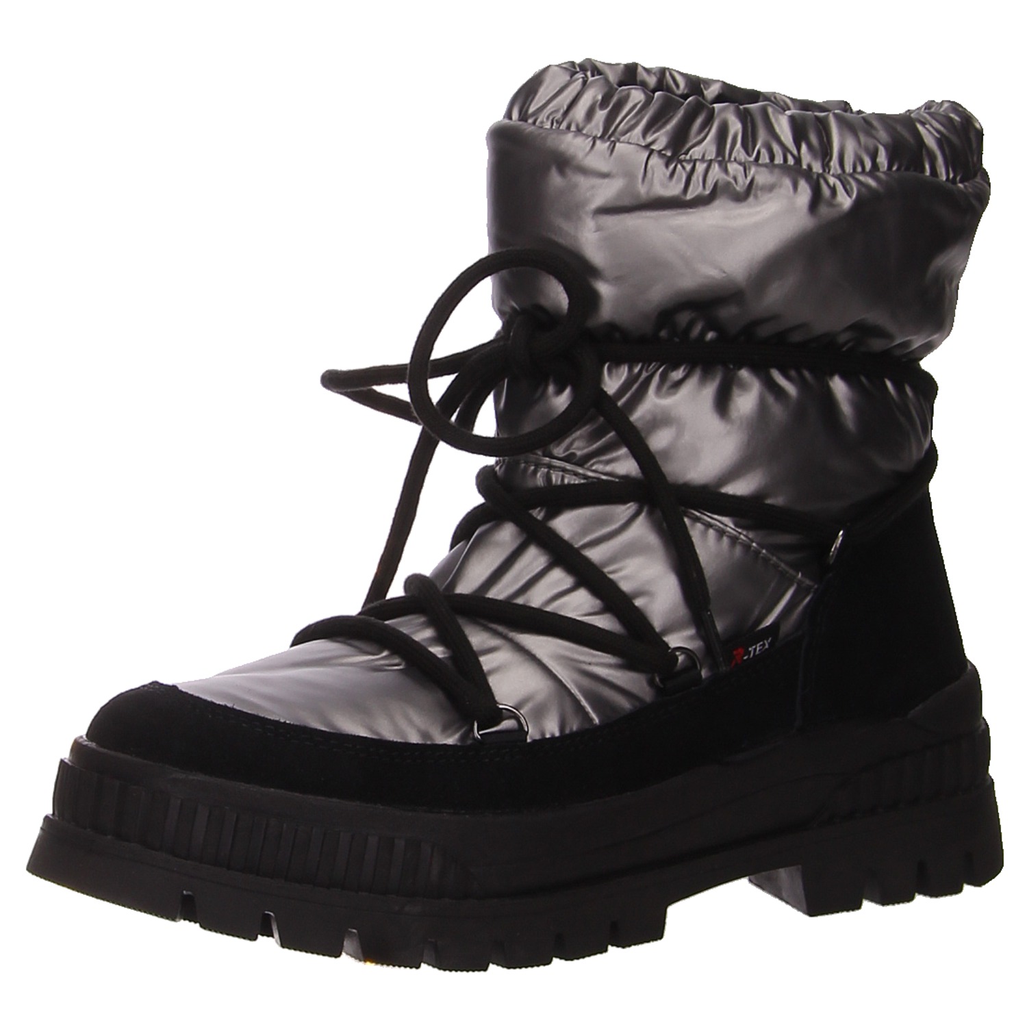 Rieker Schnürboots grau grau
