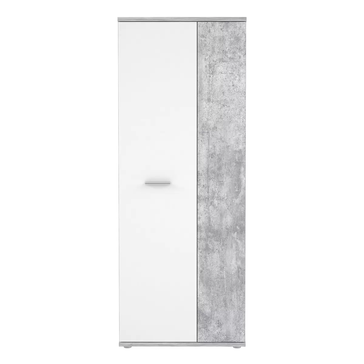 Mehrzweickschrank Net 106 Betonoptik,weiss