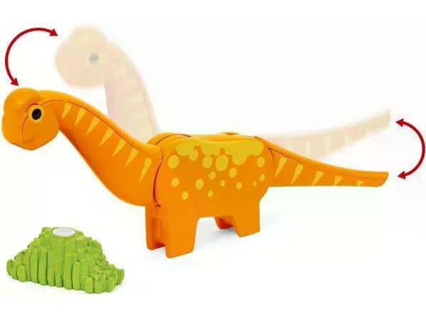 BRIO BRIO World Dinosaur Circle Set Dinosaurier-Zugset aus 12 Teilen