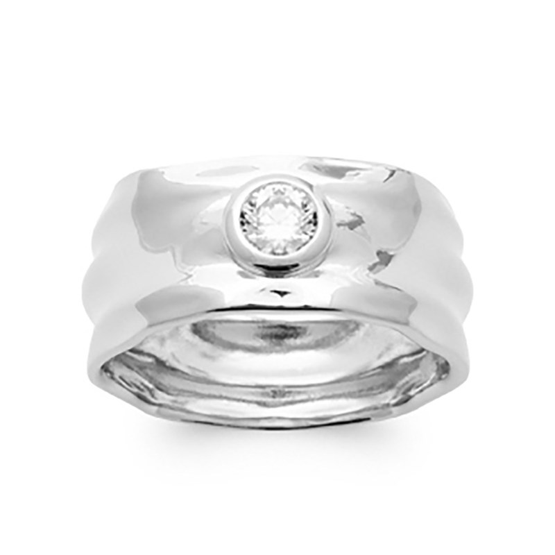 Bague Femme - Argent 925 - Oxyde de zirconium