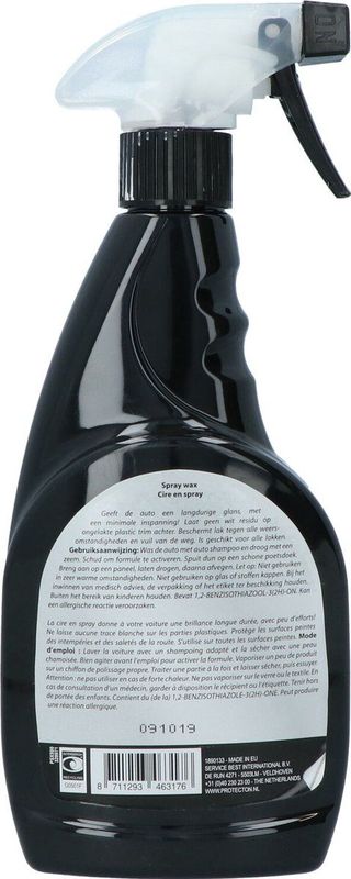 Protecton - Spray Wax - Vloeistof - 500 Milliliter
