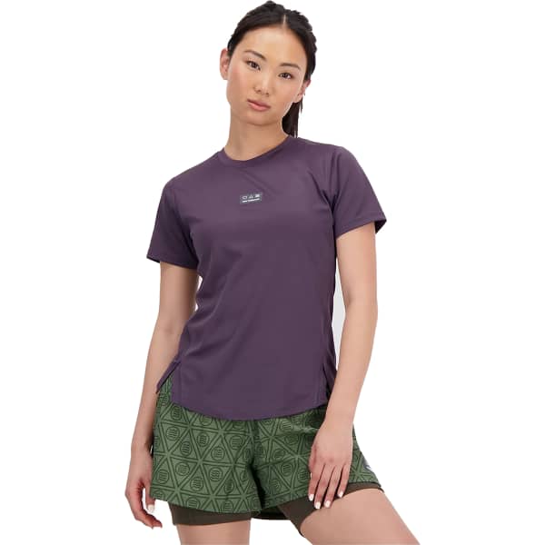 T-shirt trail NEW BALANCE IMPACT RUN AT N-VENT TEE W INTERSTELLAR