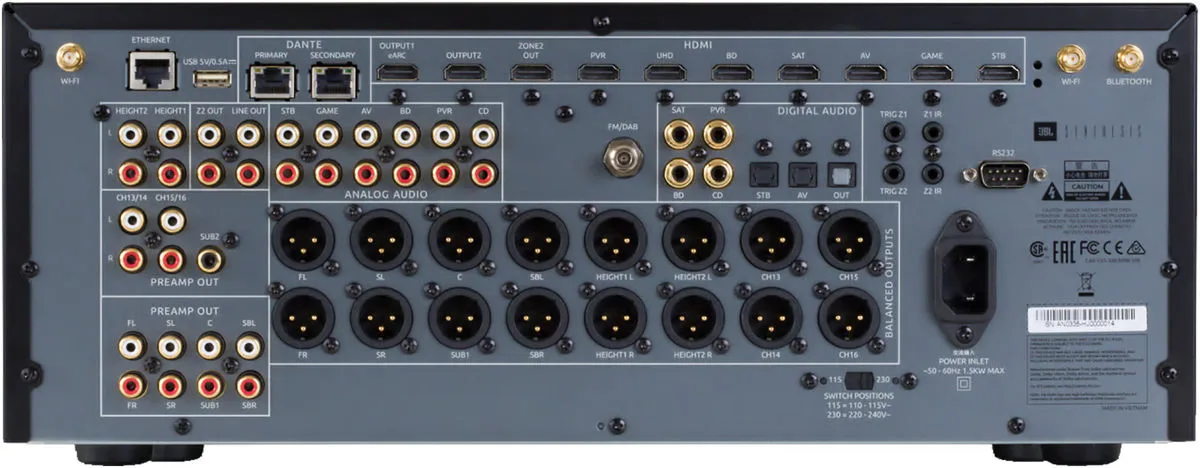 JBL Synthesis SDP-58 Préamplis home-cinéma