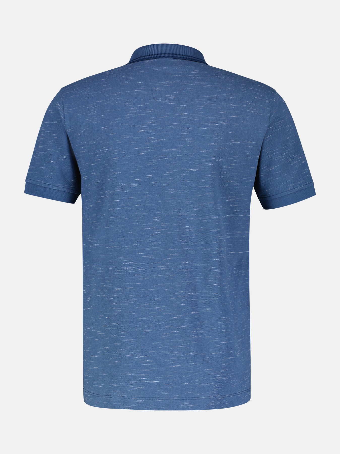 Poloshirt in Two-Tone-Piqué