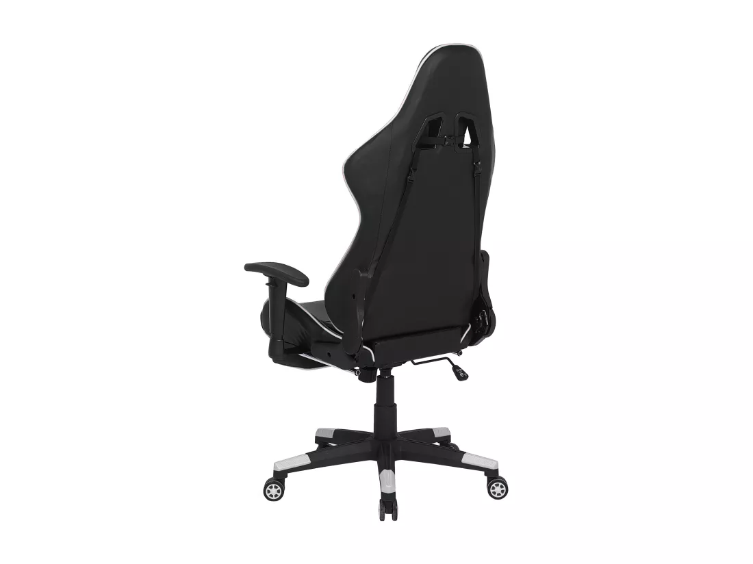 Siège de gaming VICTORY Cuir PU Blanc