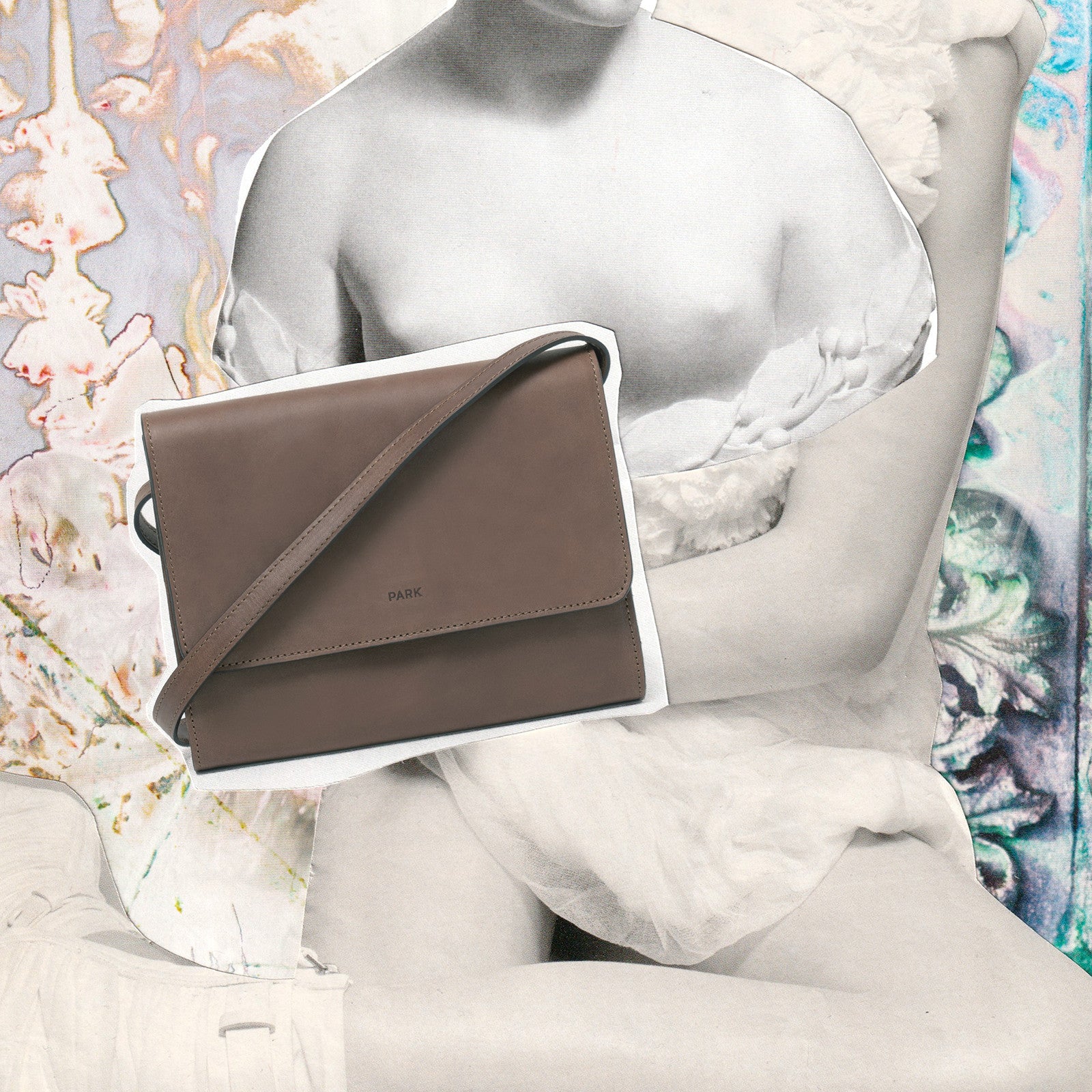 Crossbody Bag Mocca 22 x 17 x 5 cm