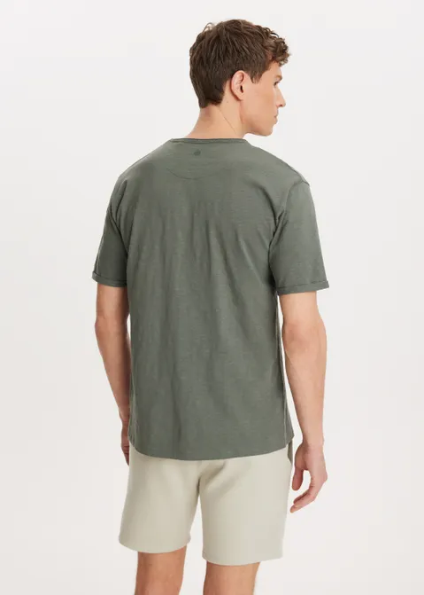 T-shirt met logo groen (GRN.O)