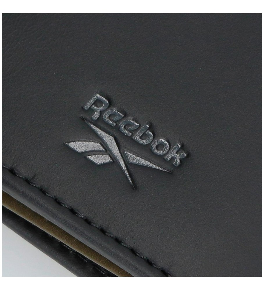 Carteira vertical Reebok Switch preta