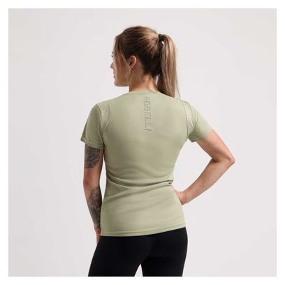 T-Shirt De Sport Manches Courtes Rogelli Core Femme Taupe