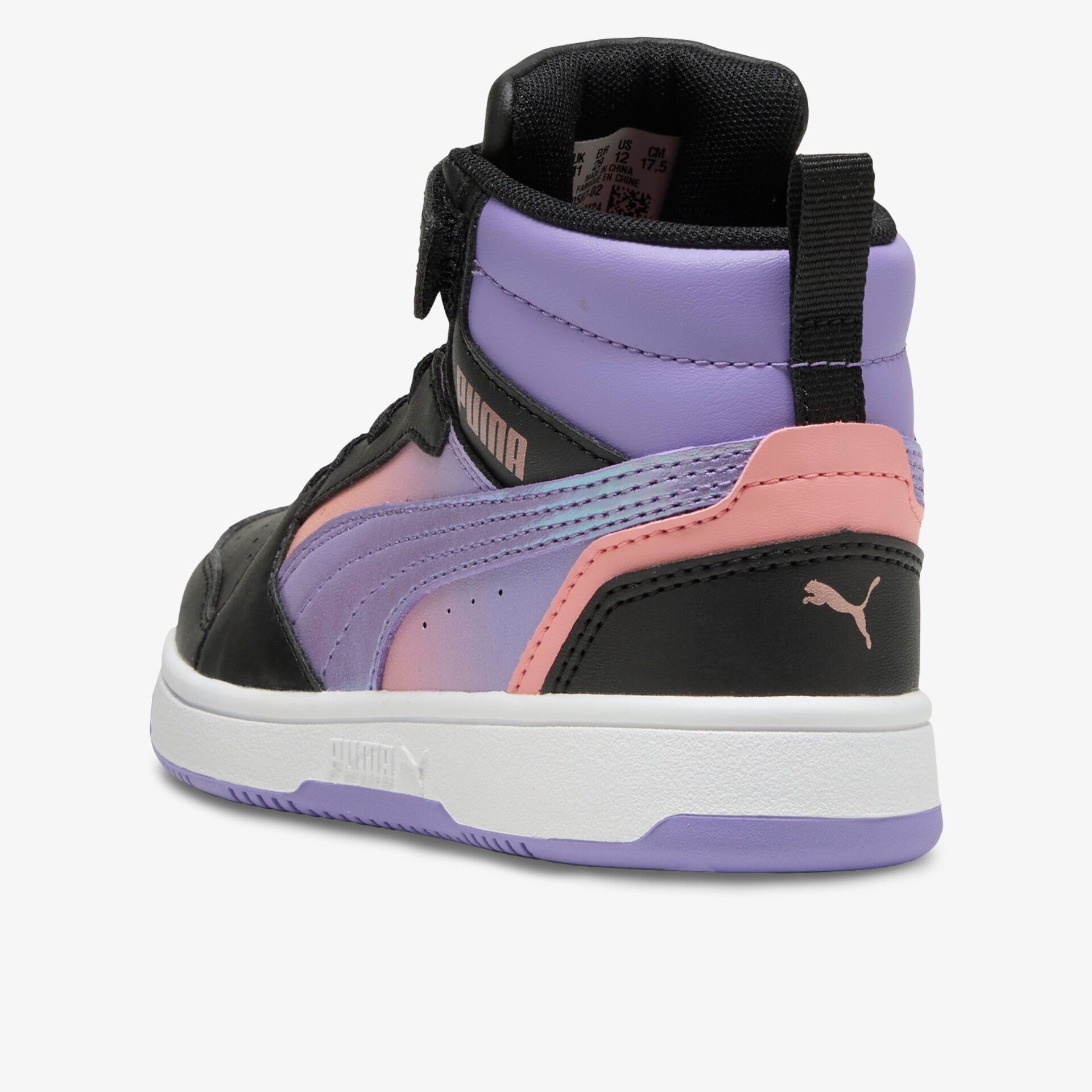 PUMA Rebound V6 Mid Kinder Sneaker High mehrfarbig