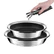 Ycône - Lot de 2 poêles revêtues avec poignée amovible Cuisinox