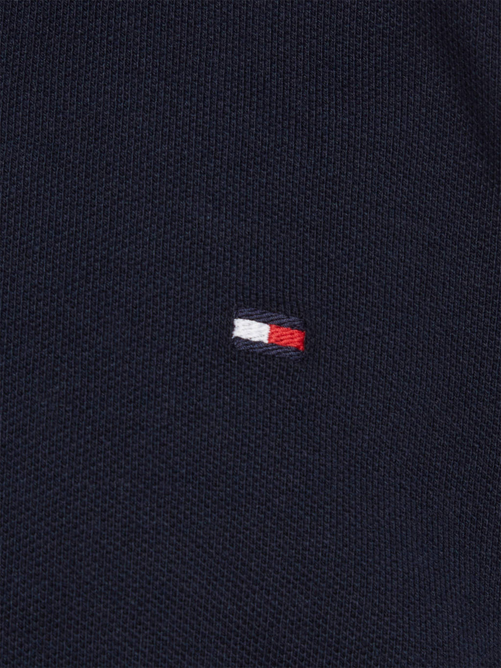 Tommy Hilfiger piqué polo donkerblauw