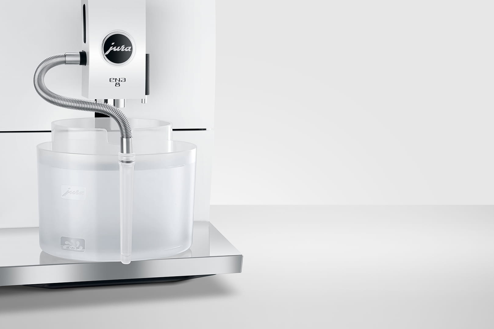 Récipient pour le nettoyage du système de lait