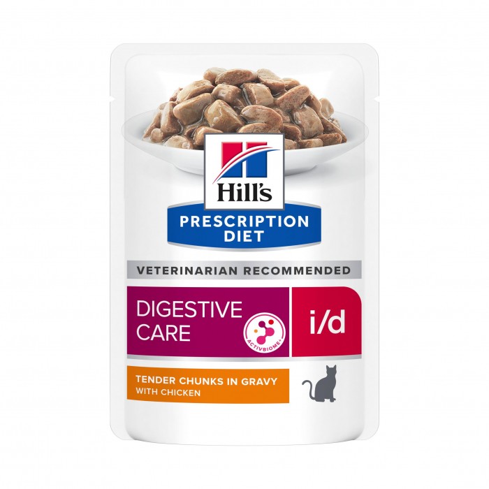 HILL'S Prescription Diet i/d Digestive Care en Sachets - Pâtée pour chat