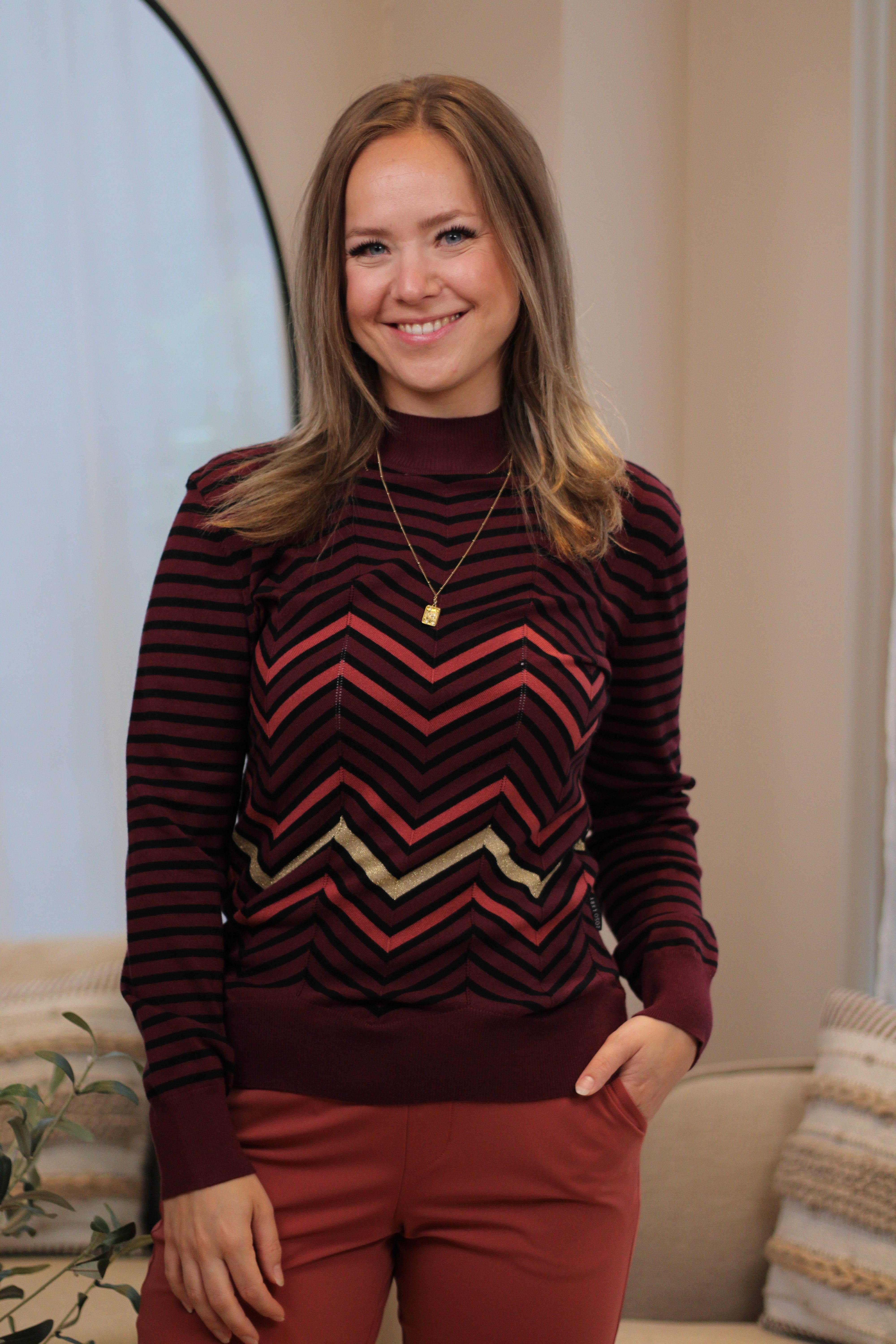Zoso - Inge Knitted Sweater - Bordeaux