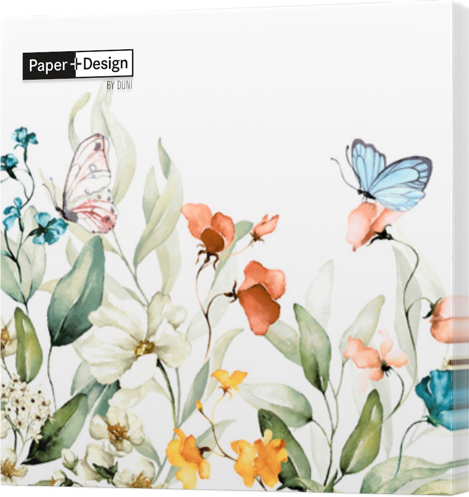 Paper + Design paasservet natuur multi 33 x 33 cm
