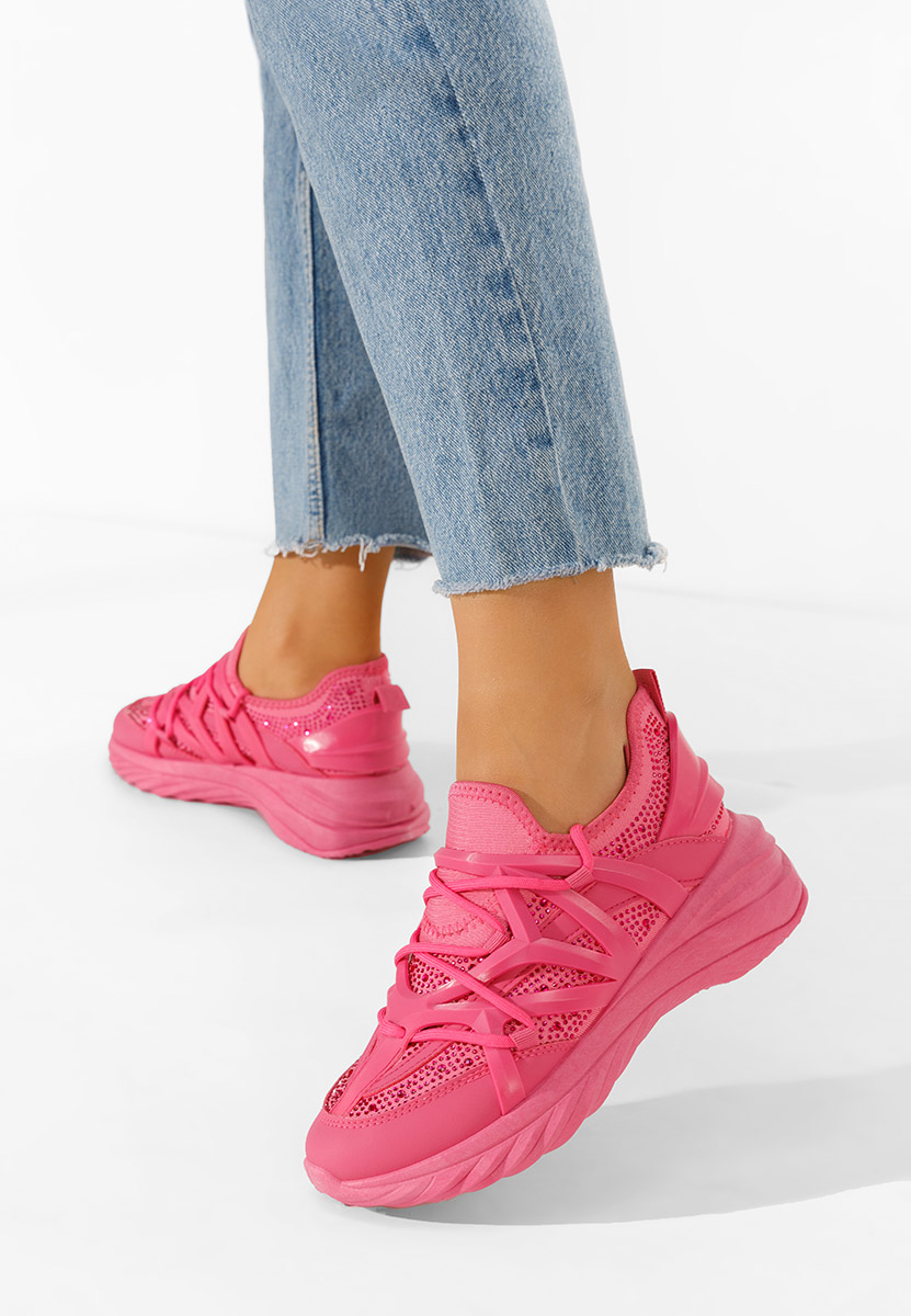 Baskets pour femme fuchsia Playas