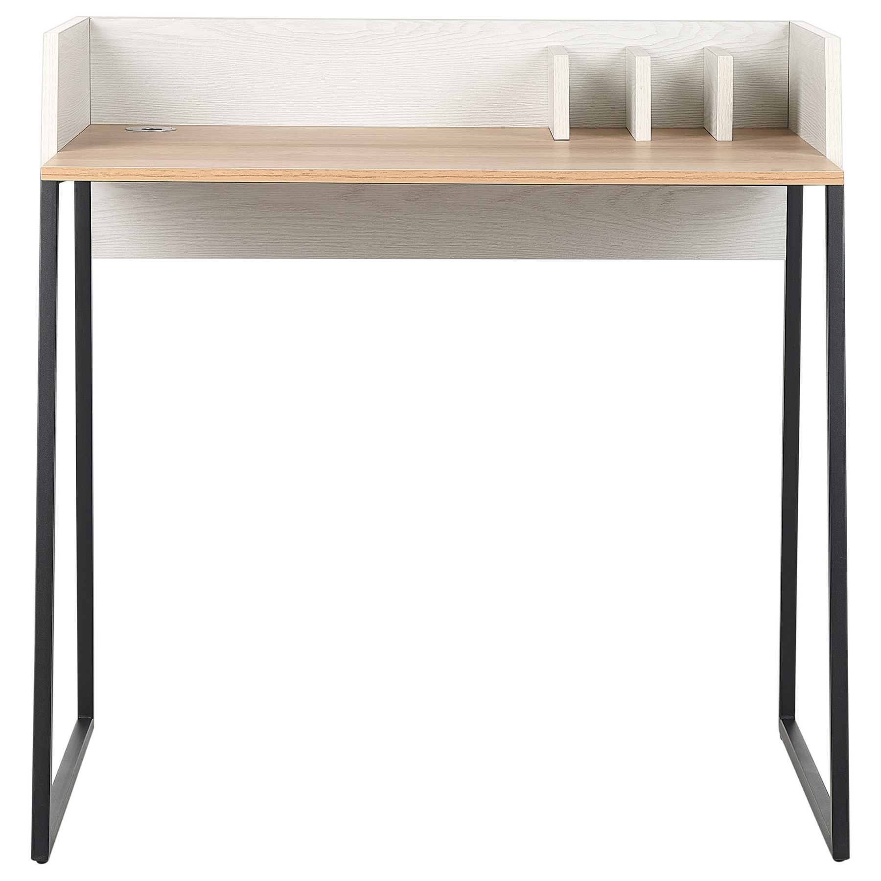 Beliani - ANAH - Bureau - Lichte houtkleur - MDF