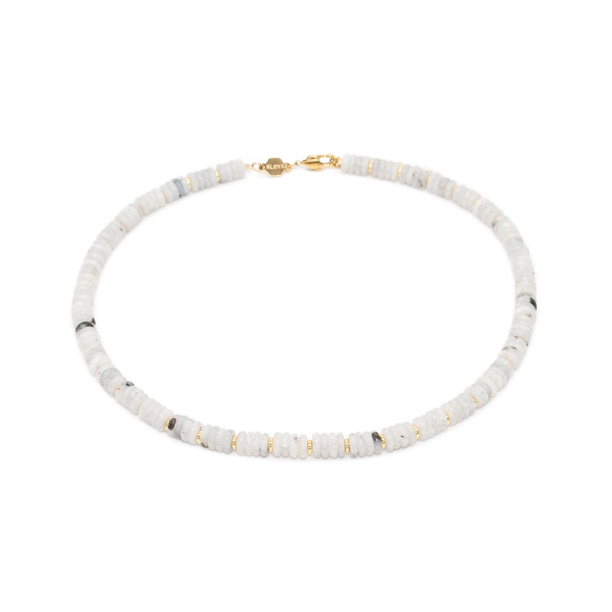 Collier Blima en pierres Labradorite