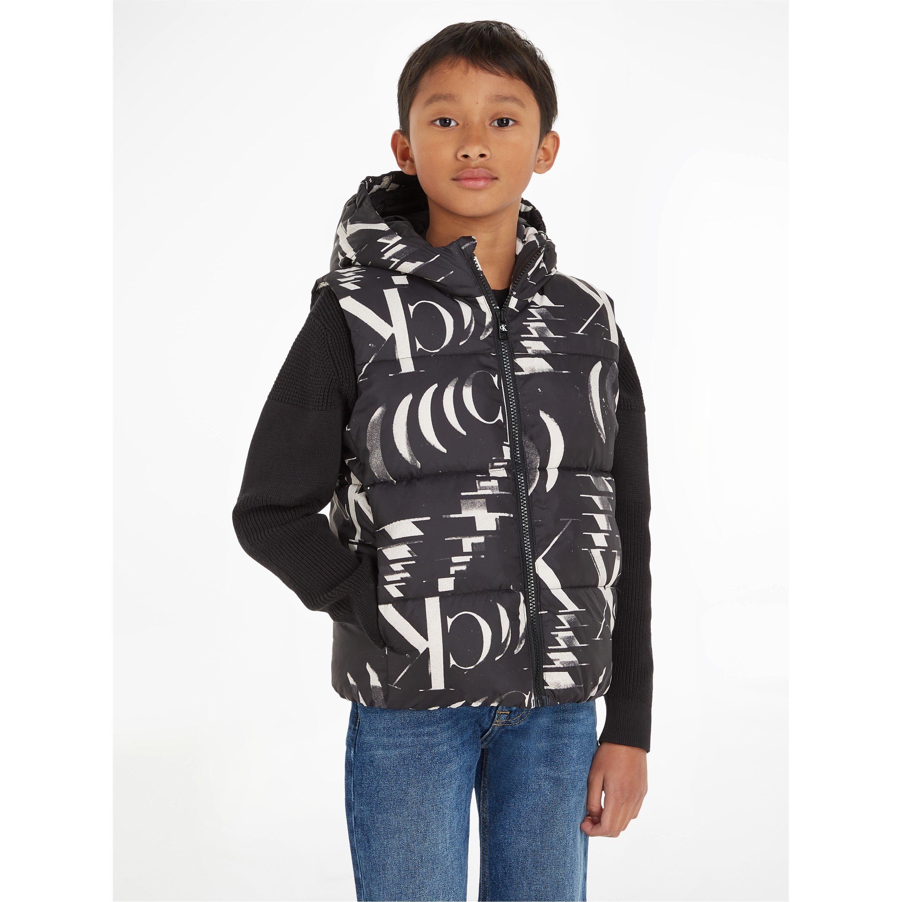 Calvin Klein Jeans Monogram Puffer Gilet Junior