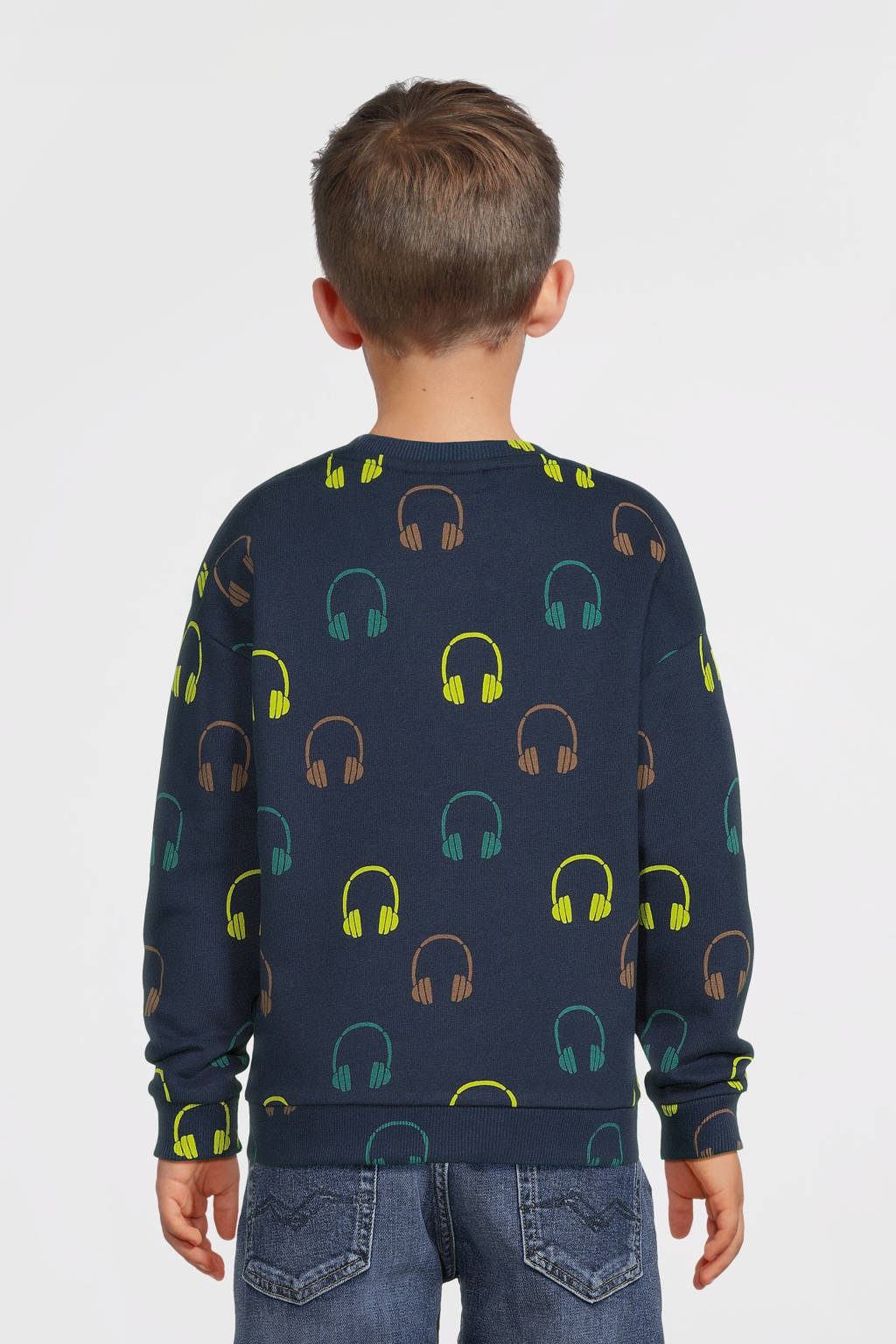 Stains&Stories sweater blauw