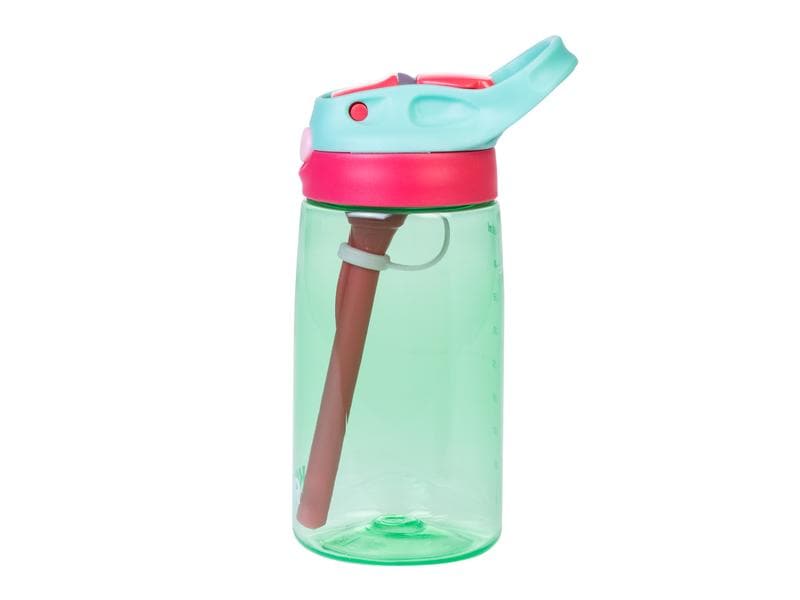 KOOR Trinkflasche Bambini Verde 450 ml Flasche aus Kunststoff für die Kleinen