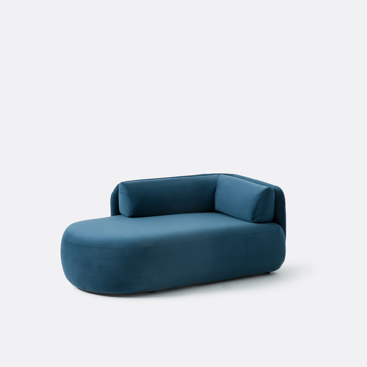LA REDOUTE INTERIORS<br>Links de cadeira comprida, fluweel, Meridiano