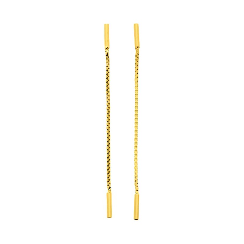 Boucles d'oreilles Femme pendantes - Or 18 Carats