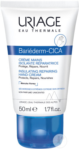 Uriage Bariéderm Crème Mains Isolante Réparatrice Tube 50ml