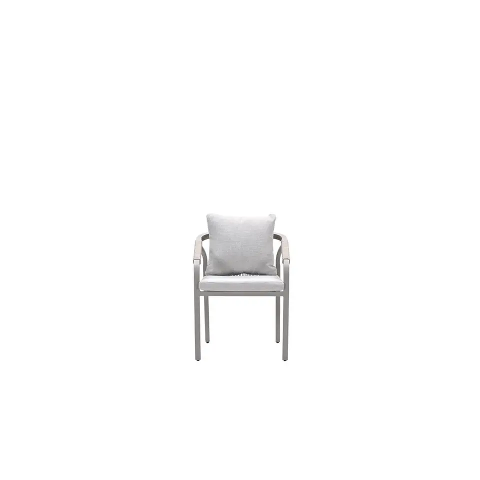 Monti dining fauteuil - taupe - rope grey sand - valley sand