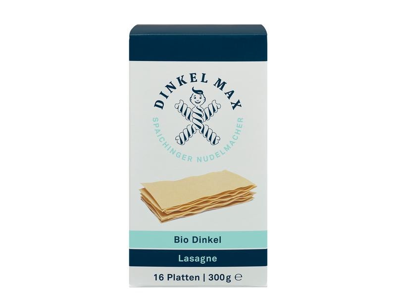 Dinkel Max Teigwaren Bio Dinkel Lasagne 300 g Aromatische Pasta aus Dinkelmehl