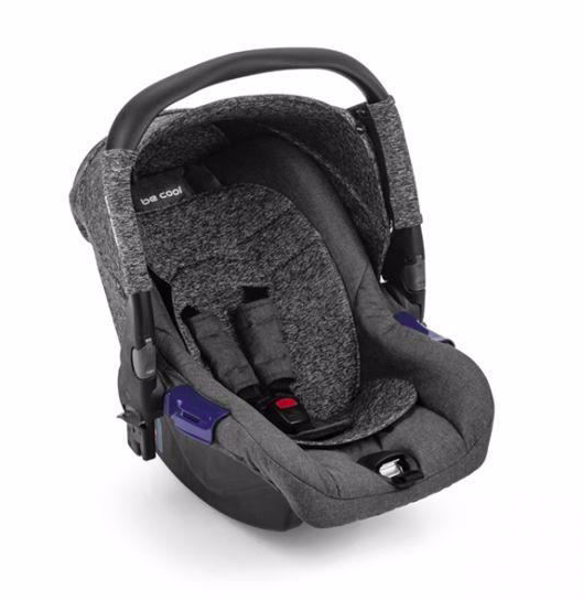 SIEGE AUTO GR 0+ COQUE ZERO BeMELANGE - Gris