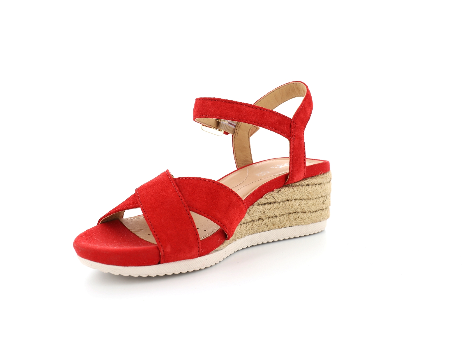 Geox-D ISCHIA CORDA D02HHC Matières combinées Rouge