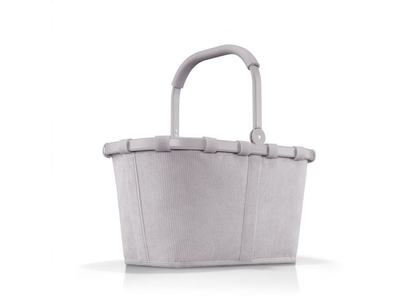 Reisenthel Einkaufskorb Carrybag Cord Grey Eleganter Einkaufskorb für den täglichen Einkauf