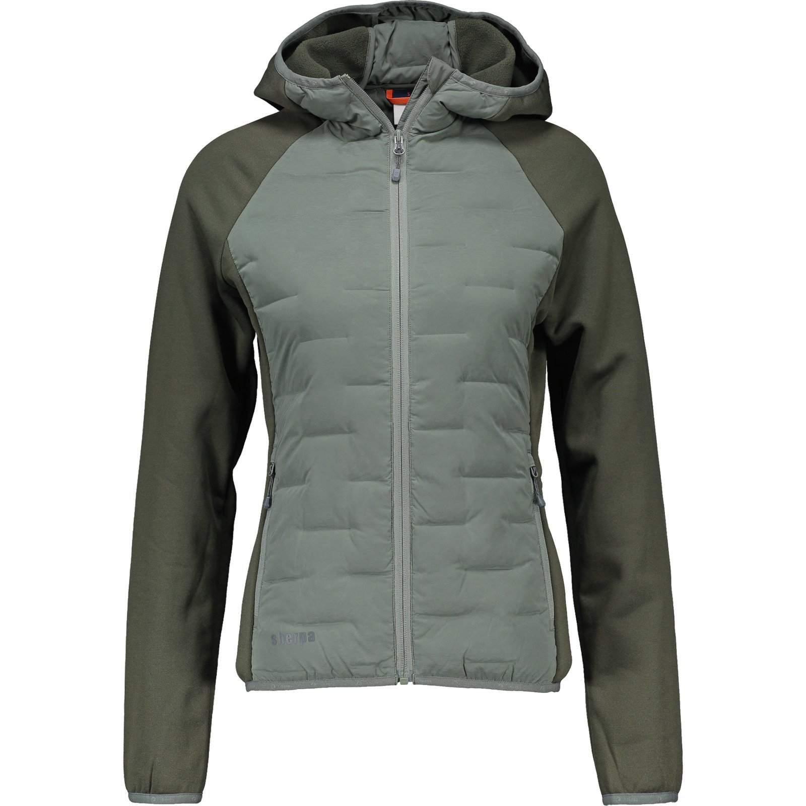 Sherpa Damen-Hybridjacke Panauti XS, hellgrün