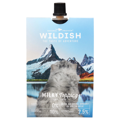 Wildish Cat Topping Milch 100g