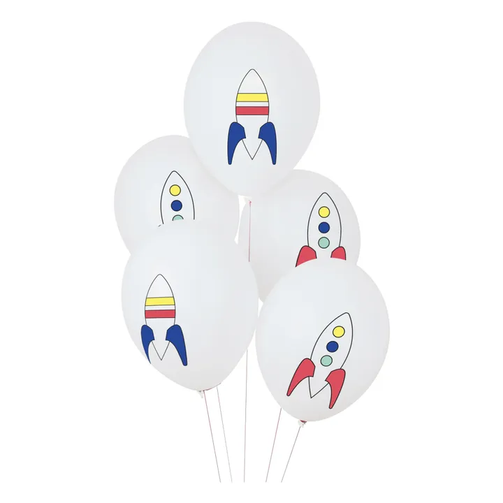 My Little Day Ballons Cosmonaute - Lot de 5