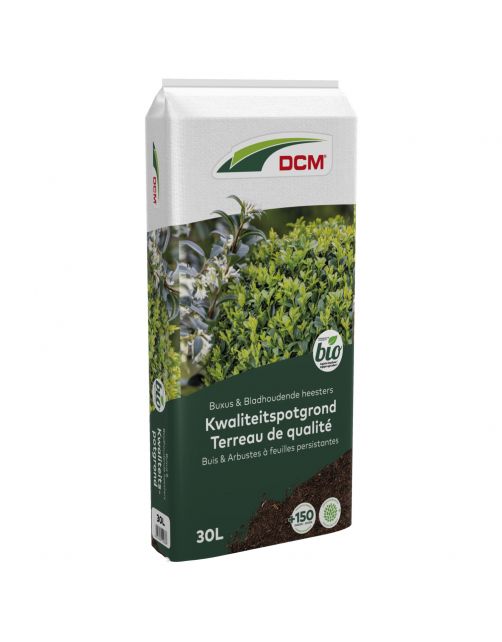 Dcm Potgrond Buxus & Heester - Potgrond Turf - 30 l Bio