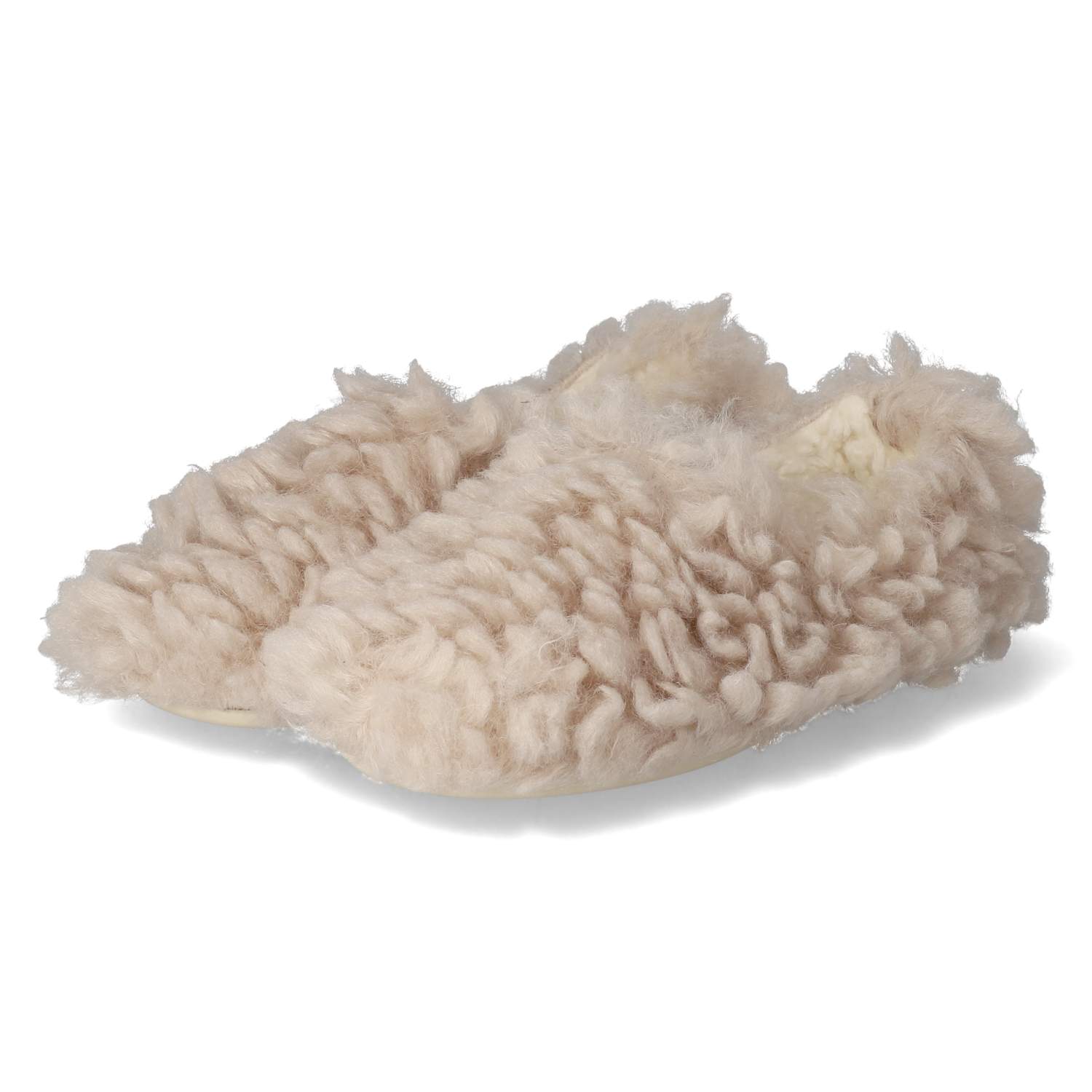 Espadrij l´originale Hausschuhe FLUFFY - beige