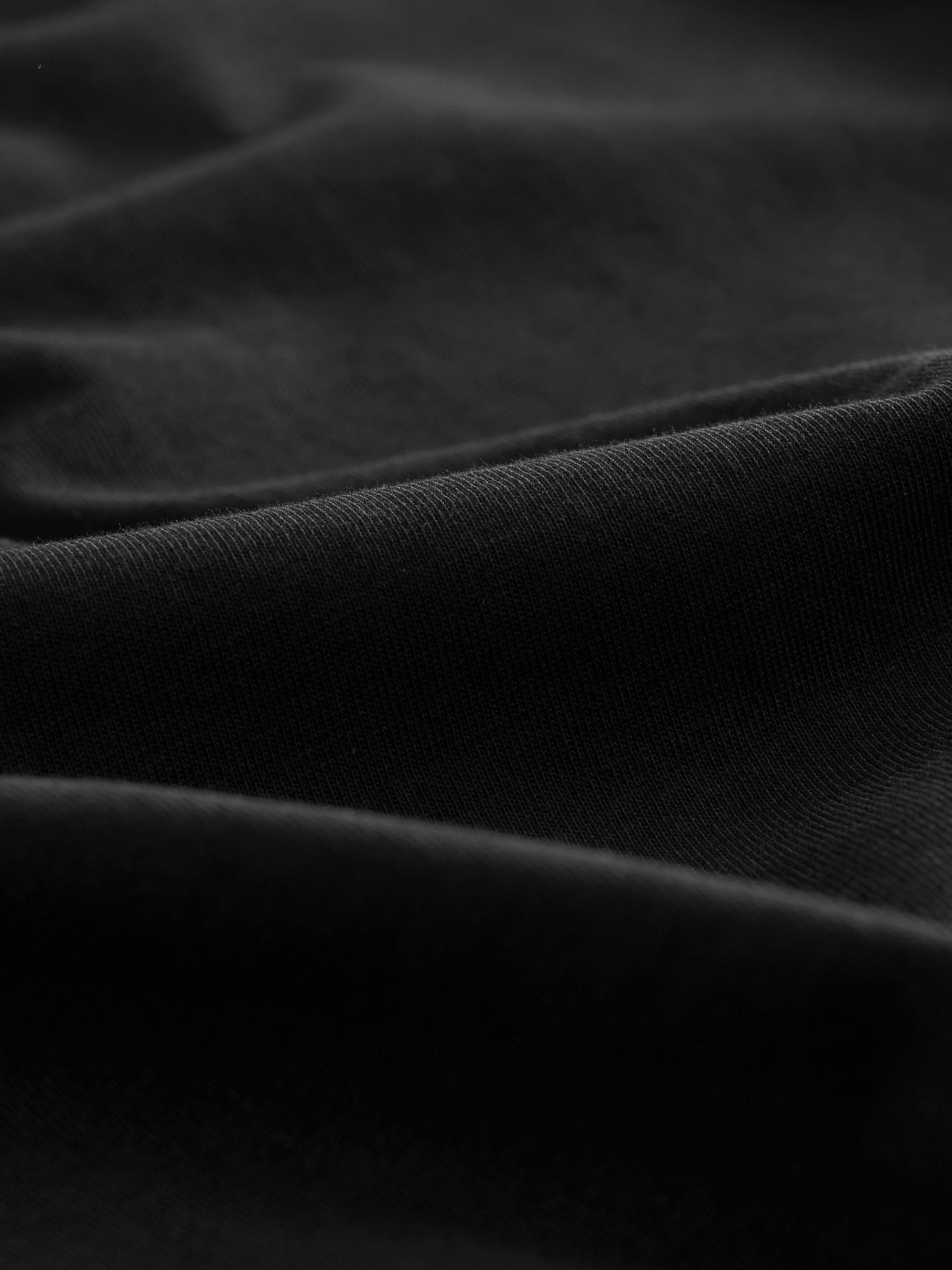 Zwart - Essential Cotton T-Shirts Relaxed Fit 5 Pack