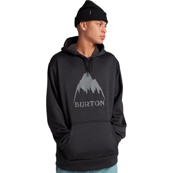 Veste polaire snowboard BURTON M OAK PO TRUE BLACK HEATHER