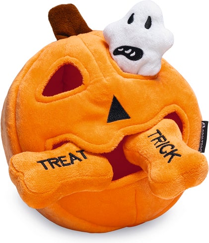 Beeztees intelligentie speelgoed pompoen oranje 22 x 17 x 16 cm